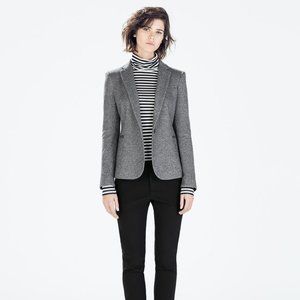 NWOT Zara Wool Blend Blazer with Elbow Patches